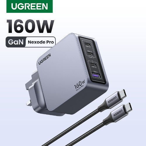 Ugreen Nexode Pro Universal Grey, Silver AC Fast charging Indoor