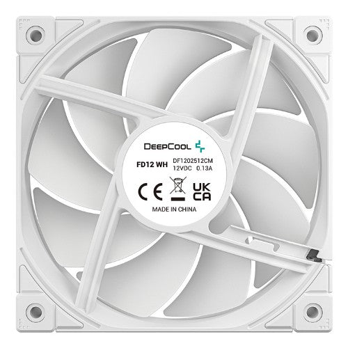 DeepCool FD12 WH-3 IN 1 Computer case Fan 12 cm White 3 pc(s)