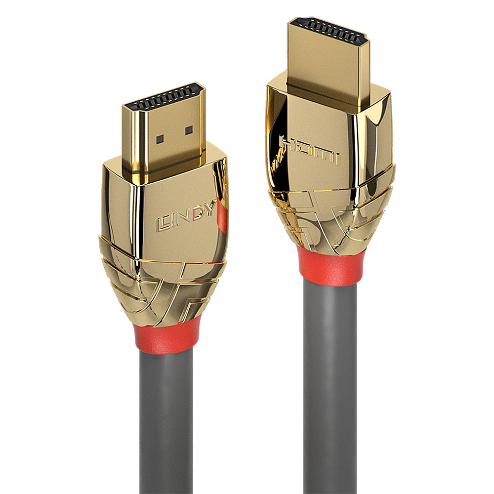 Lindy 2m High Speed HDMI Cable, Gold Line