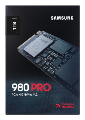 Samsung 980 PRO 1 TB M.2 PCI Express 4.0 NVMe V-NAND MLC