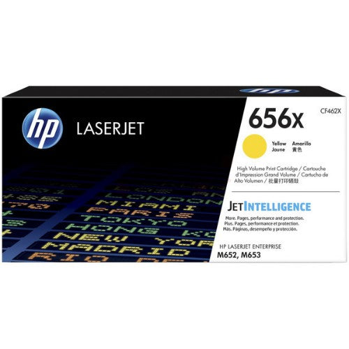 HP CF462X/656X Toner cartridge yellow, 22K pages ISO/IEC 19752 for HP LaserJet M 652