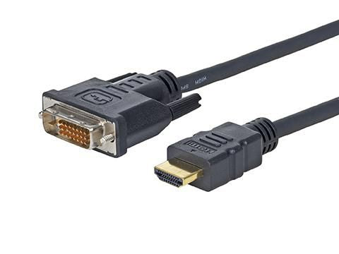 Vivolink PROHDMIDVI3 video cable adapter 3 m HDMI DVI-D Black