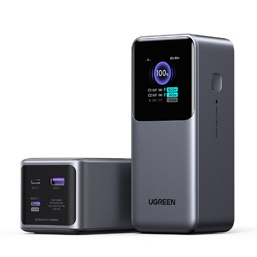 Ugreen 20000mAh 130W Fast Charging Powerbank Lithium Grey