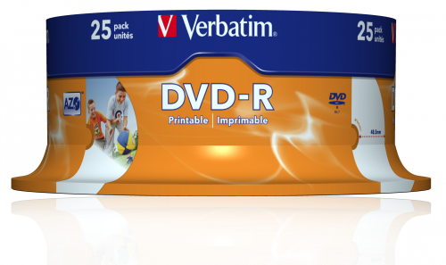 Verbatim 43538 blank DVD 4.7 GB DVD-R 25 pc(s)