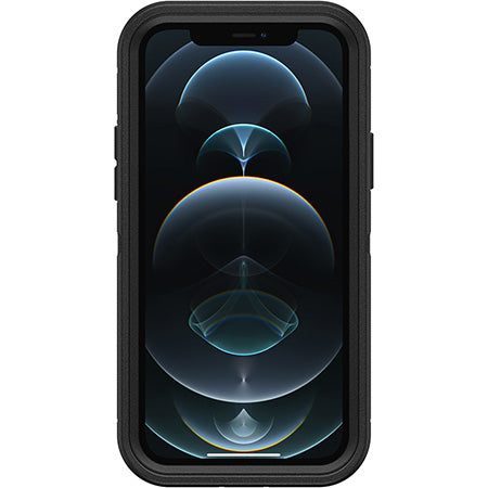 OtterBox Defender Series for Apple iPhone 12/iPhone 12 Pro, black - No retail packaging