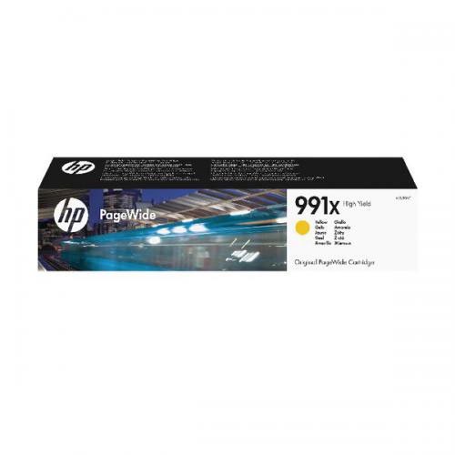 HP M0J98AE/991X Ink cartridge yellow, 16K pages ISO/IEC 19752 182ml for HP PageWide P 77740/77750/Pro MFP 772