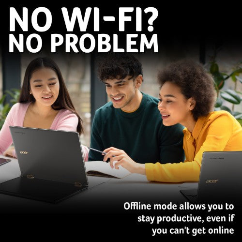 Acer Chromebook CP714-1HN-5719 Intel Core Ultra 5 115U 35.6 cm (14") Touchscreen WUXGA 8 GB LPDDR5-SDRAM 512 GB SSD Wi-Fi 6 (802.11ax) ChromeOS Grey