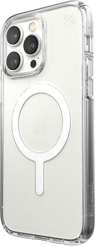 Speck Presidio Perfect Clear + MS Apple iPhone 14 Pro Max Clear - with Microban
