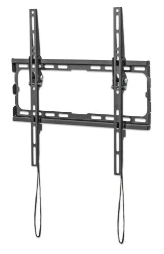 Manhattan Wall Mount for TV & Monitors (Tiltable), For screens 32" to 55", VESA compatability: all between 200x200mm and 400x400mm - check the dimensions of the four mounting holes on back of screen to ensure it fits, Max 35kg, Black, Bracket
