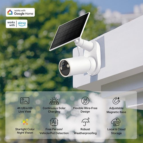 TP-Link Tapo C460 KIT Bullet IP security camera Outdoor 3840 x 2160 pixels Wall