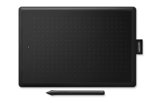 Wacom One graphic tablet Black, Red 2540 lpi 216 x 135 mm USB