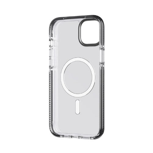 Tech21 Evo Crystal mobile phone case 17 cm (6.7") Cover Black, Transparent