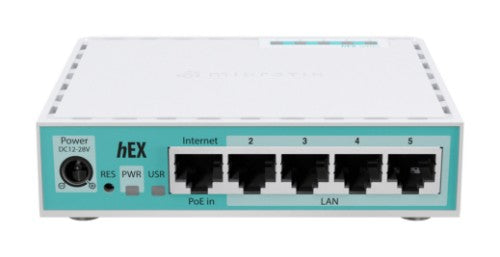 Mikrotik hEX wired router Gigabit Ethernet White