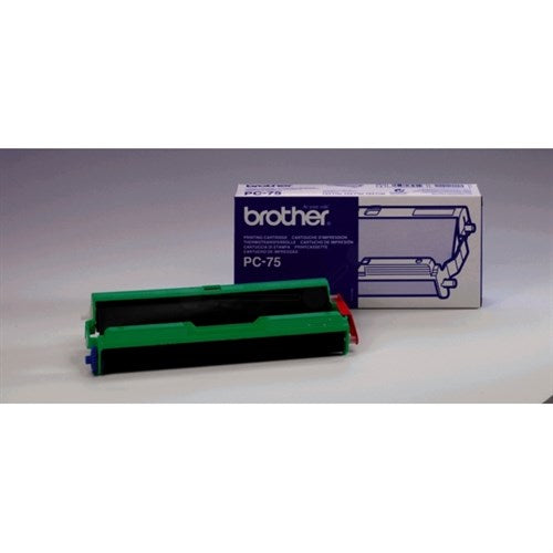 Brother PC-75 Thermal-transfer roll with cartridge, 144 pages for Brother Fax T 102