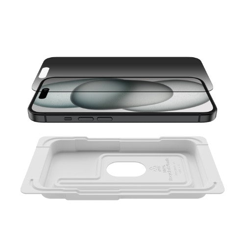 Belkin OVA147ZZ display privacy filter 15.5 cm (6.1") Smartphone Frameless display privacy filter 9H