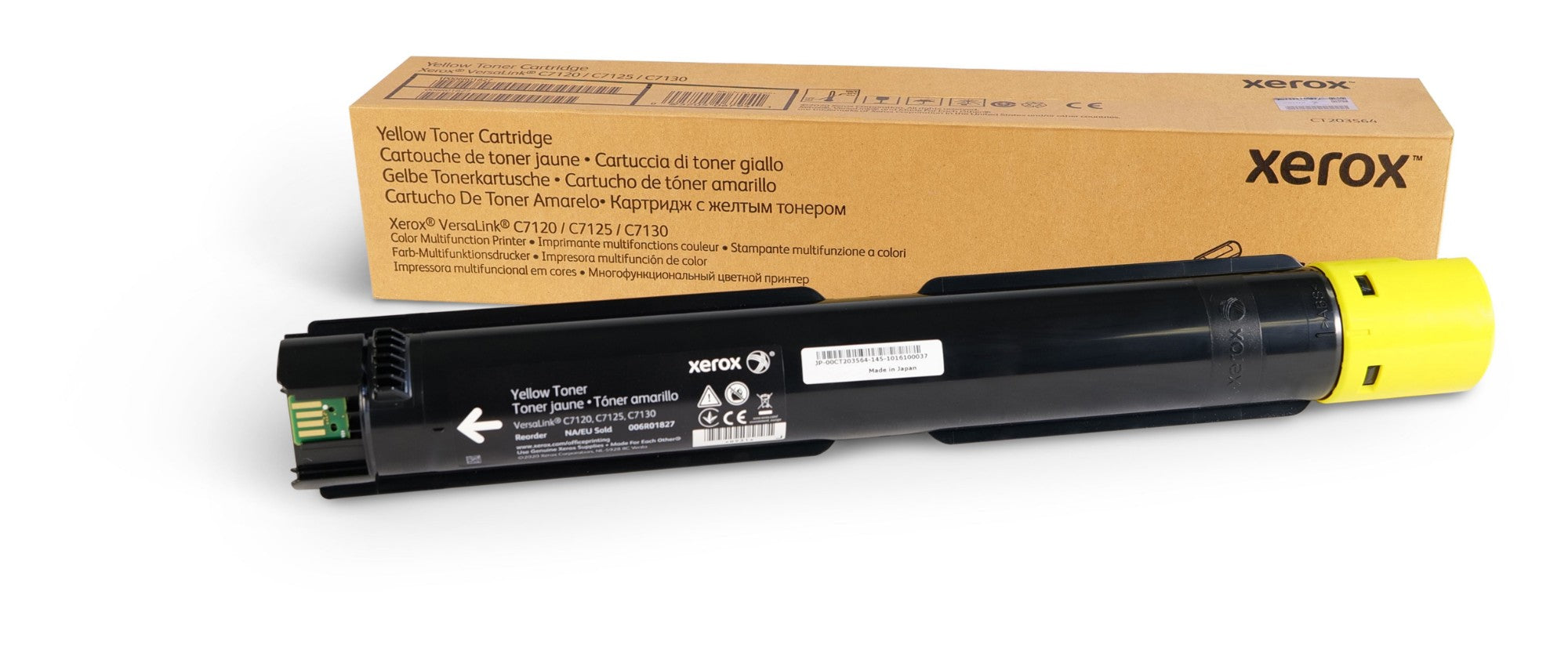 Xerox 006R01827 Toner-kit yellow, 18.5K pages ISO/IEC 19752 for Xerox VersaLink C 7100