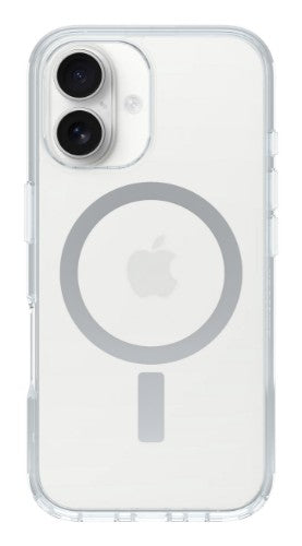 OtterBox Symmetry Series Clear for MagSafe for Apple iPhone 16, Transparent