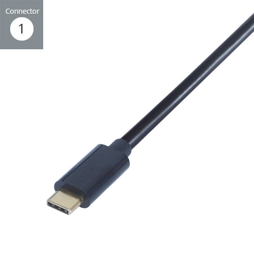 connektgear 2m USB 3.1 Connector Cable Type C male to DisplayPort male