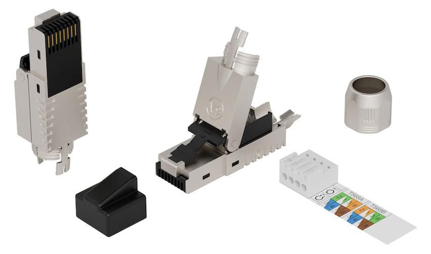 Lanview LVN125417 wire connector RJ45 Zinc