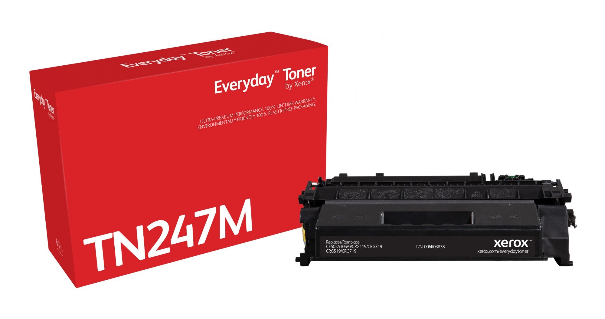 Xerox 006R03838 Toner cartridge, 2.3K pages (replaces Canon 719 HP 05A/CE505A) for Canon LBP-6300/HP LaserJet P 2035/HP LaserJet P 2055