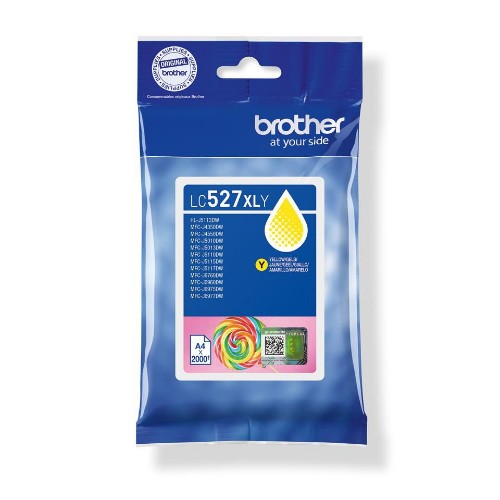 Brother LC-527XLY Ink cartridge yellow high-capacity, 2K pages ISO/IEC 19752 for Brother MFC-J 4350