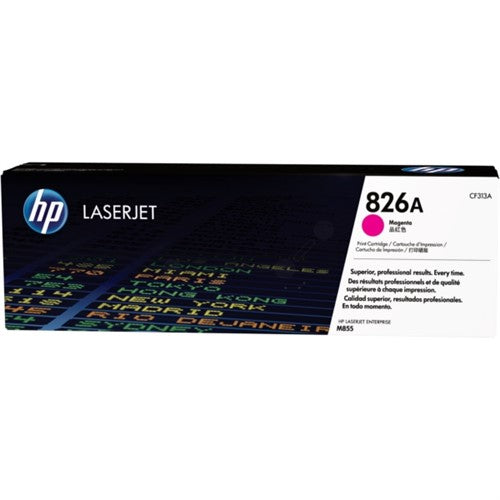 HP CF313A/826A Toner magenta, 31.5K pages/5% for HP Color LaserJet M 855