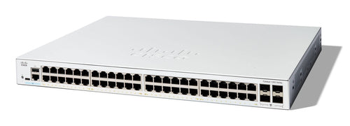 Cisco Catalyst 1200-48T-4G Smart Switch, 48 Port GE, 4x1GE SFP, Limited Lifetime Protection (C1200-48T-4G)