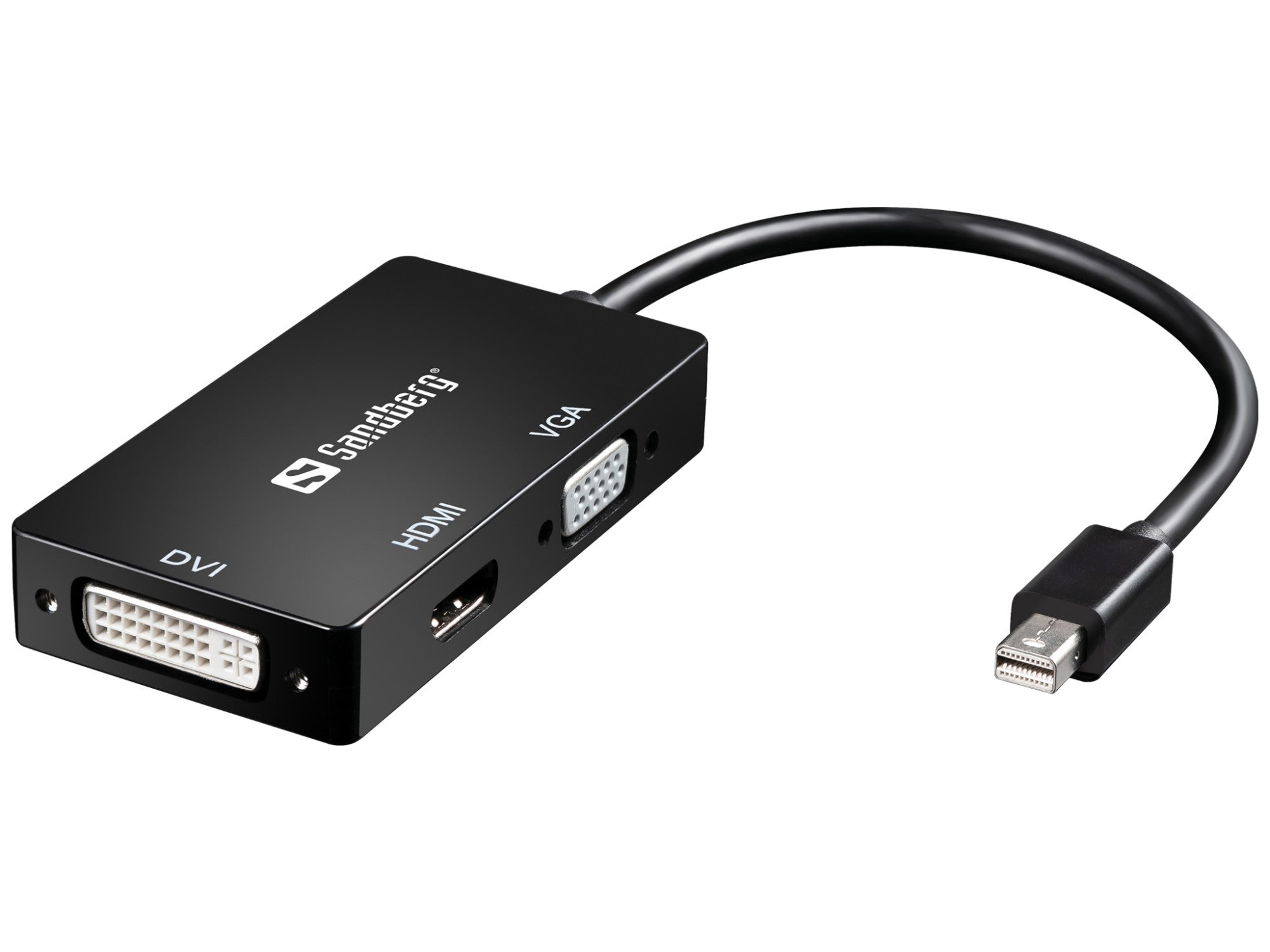 Sandberg Adapter MiniDP>HDMI+DVI+VGA