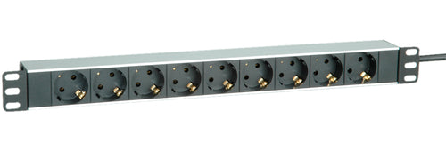ROLINE 19.07.1620 power distribution unit (PDU) 9 AC outlet(s) Black, White