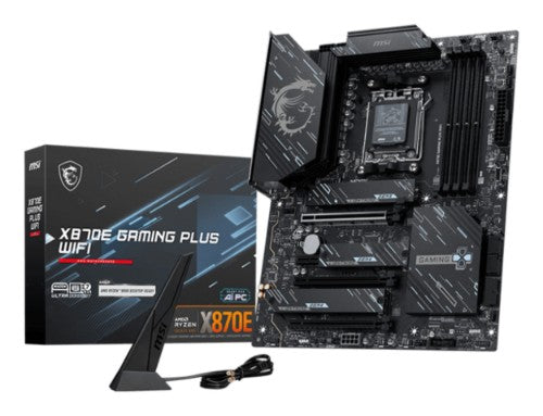 MSI X870E GAMING PLUS WIFI motherboard AMD X870E Socket AM5 ATX