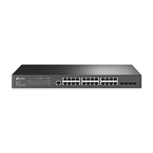 TP-Link JetStream 24-Port Gigabit L2 Managed Switch with 4 SFP Slots