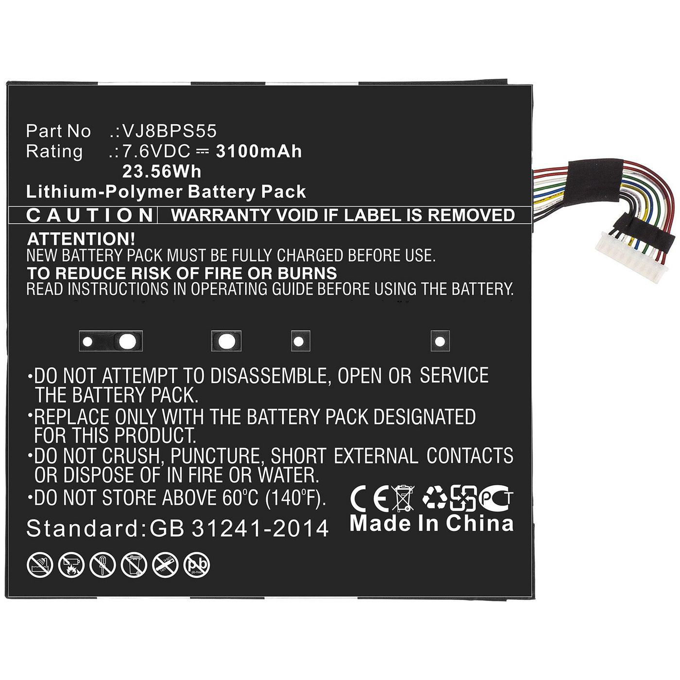 CoreParts MBXSO-BA0076 laptop spare part Battery