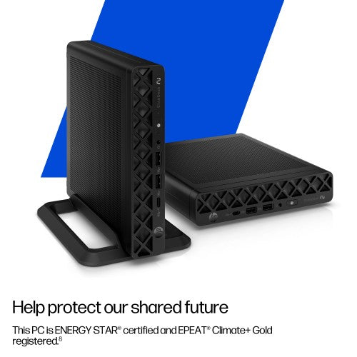 HP EliteDesk 8 Mini G1a AI Copilot+ PC AMD Ryzen™ AI 7 350 32 GB DDR5-SDRAM 1 TB SSD Windows 11 Pro Mini PC AI PC Black