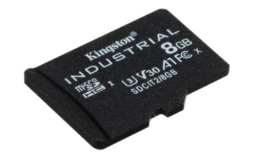 Kingston Technology 8GB microSDHC Industrial C10 A1 pSLC Card Single Pack w/o Adapter