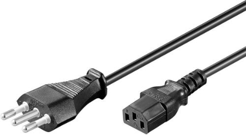 Microconnect PE100450 power cable Black 5 m Power plug type L C13 coupler