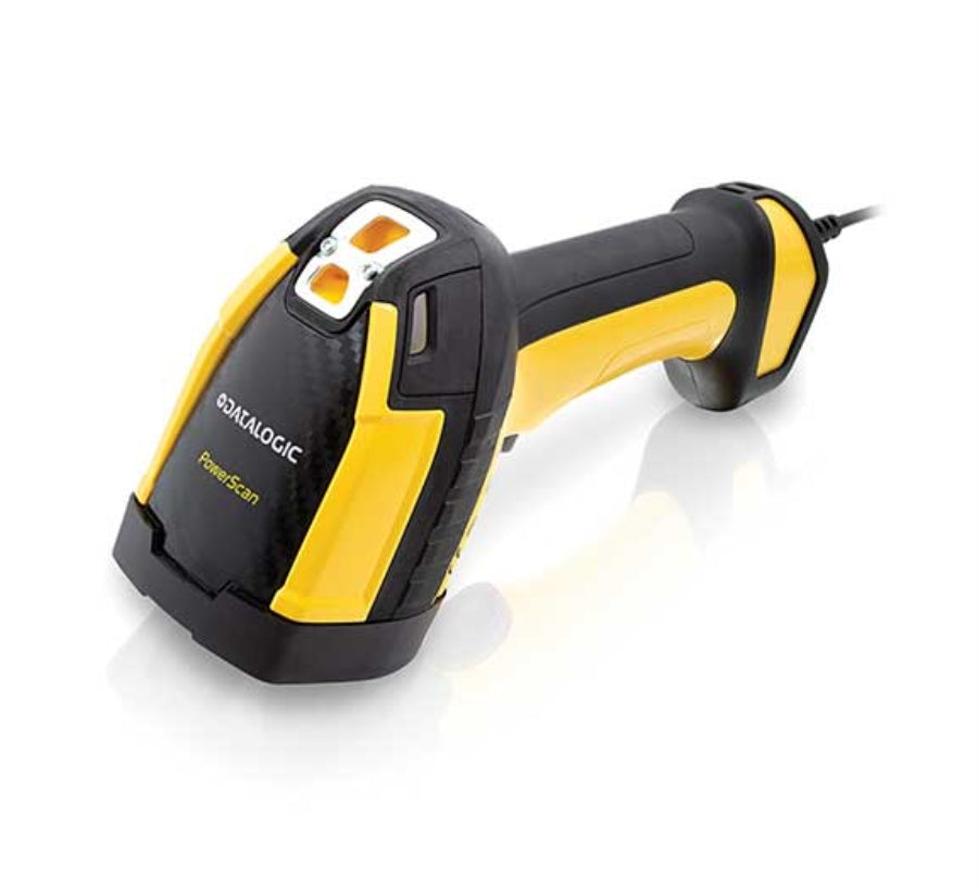 Datalogic PD9630-HP barcode reader Handheld bar code reader 1D/2D Black, Yellow