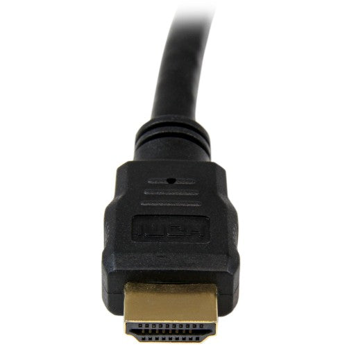 StarTech.com 6ft (2m) HDMI Cable - 4K High Speed HDMI Cable with Ethernet - UHD 4K 30Hz Video - HDMI 1.4 Cable - Ultra HD HDMI Monitors, Projectors, TVs & Displays - Black HDMI Cord - M/M