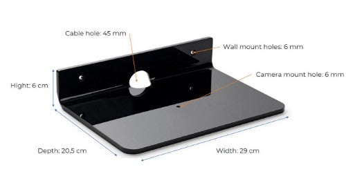 Vivolink VLSHELF-CAMPTZ camera mounting accessory Camera shelf