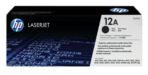 HP Q2612A/12A Toner cartridge black, 2K pages ISO/IEC 19752 for Canon LBP-3000