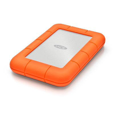 LaCie Rugged Mini external hard drive 1 TB 5400 RPM 2.5" Micro-USB B 3.2 Gen 1 (3.1 Gen 1) Orange, Silver