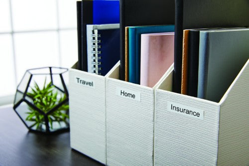 Dymo 99019/S0722480 DirectLabel-etikettes Folder, 110 pages 190mm x 59mm for Dymo 400 Duo/60mm