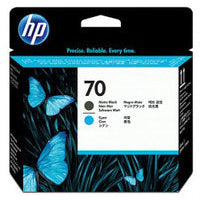 HP C9404A/70 Printhead black matt + cyan 130ml for HP DesignJet Z 2100/5200/5400/PhotoSmart B 9180