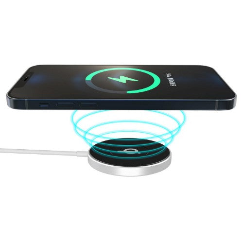 eSTUFF ES638100 mobile device charger Smartphone Aluminium AC Wireless charging Fast charging Indoor
