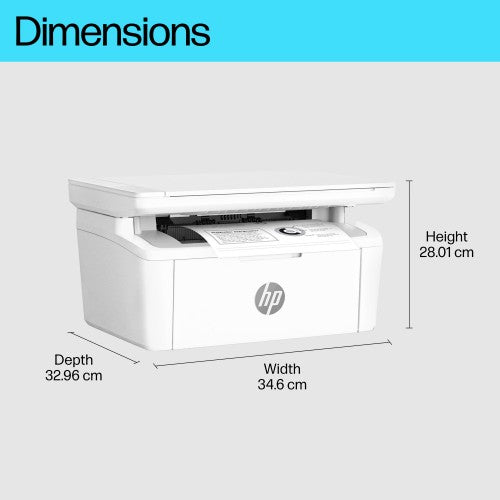HP LaserJet M140w Wireless Multifunction Black and white Printer, Copier, Scanner