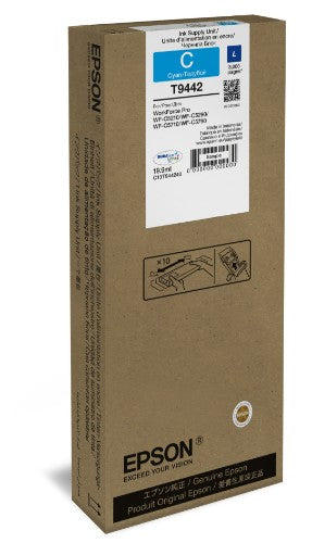 Epson C13T944240/T9442 Ink cartridge cyan, 3K pages 19,9ml for Epson WF-C 5210/5290