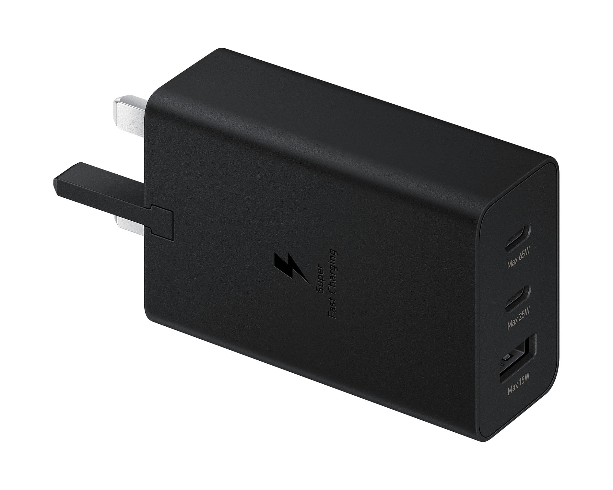 Samsung 65W Trio Universal Power Adapter Black Indoor