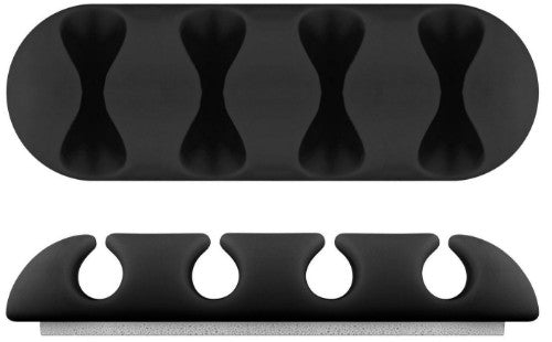 Microconnect CABLEMANA-16 cable organizer Floor Cable holder Black 2 pc(s)