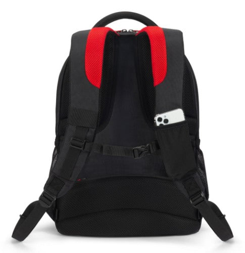 DICOTA D32119-RPET backpack Casual backpack Black, Red Polyester, Recycled polyethylene terephthalate (rPET)