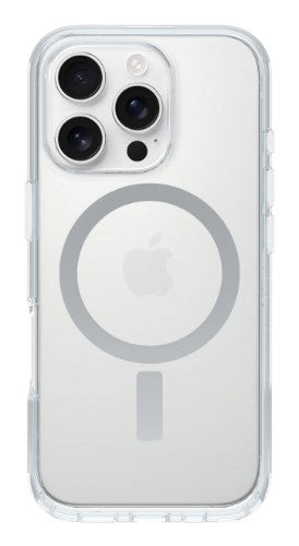 OtterBox Symmetry Series Clear for MagSafe for Apple iPhone 16 Pro, Transparent