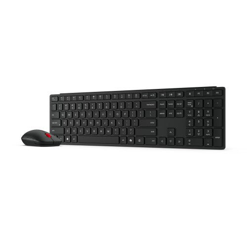 Lenovo 4X31S04814 keyboard Mouse included Office RF Wireless + Bluetooth German Black
